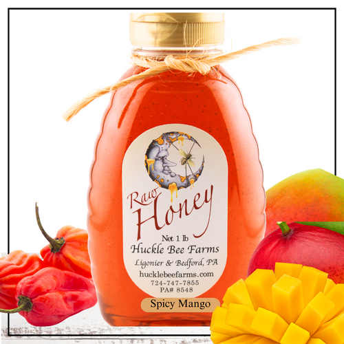 Huckle Bee Farms Spicy Mango Habanero Honey Huckle Bee Farms Spicy Mango Habanero Honey