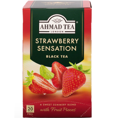 Ahmad Strawberry Sensation Black Tea