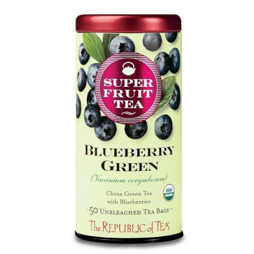 Republic Blueberry Superfruit Green Tea Bags 50ct.