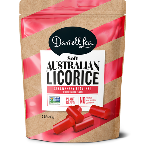 Darrell Lea Licorice Strawberry (8x7OZ ) main image 0