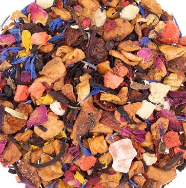 Strawberry Raspberry Herbal Medley Tea