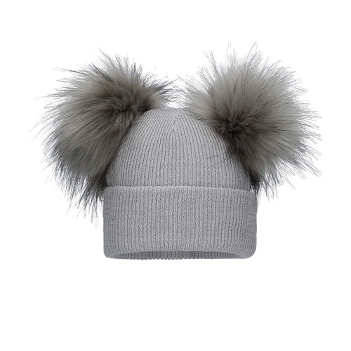 Pom Pom Envy Baby Knit Double - Grey