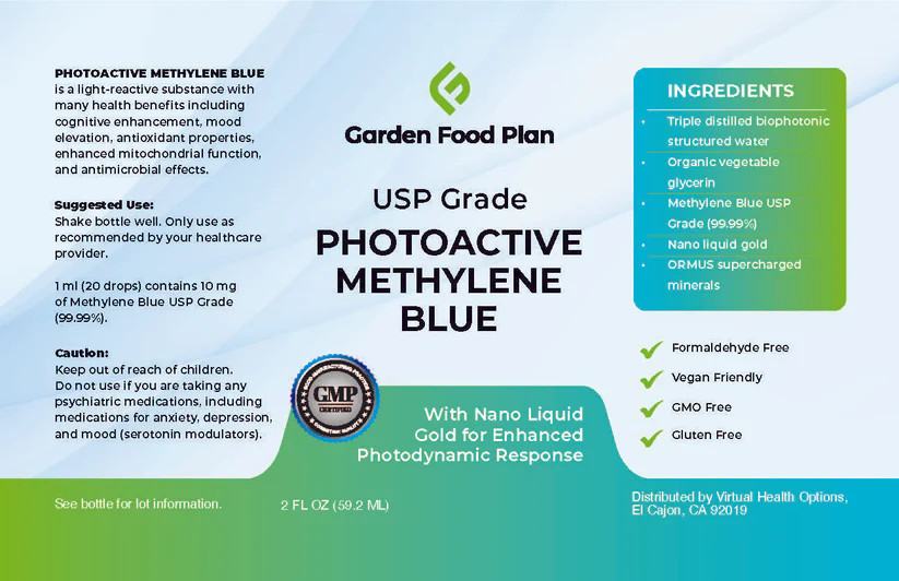 PhotoActive Methylene Blue
