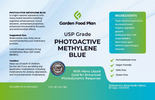 PhotoActive Methylene Blue