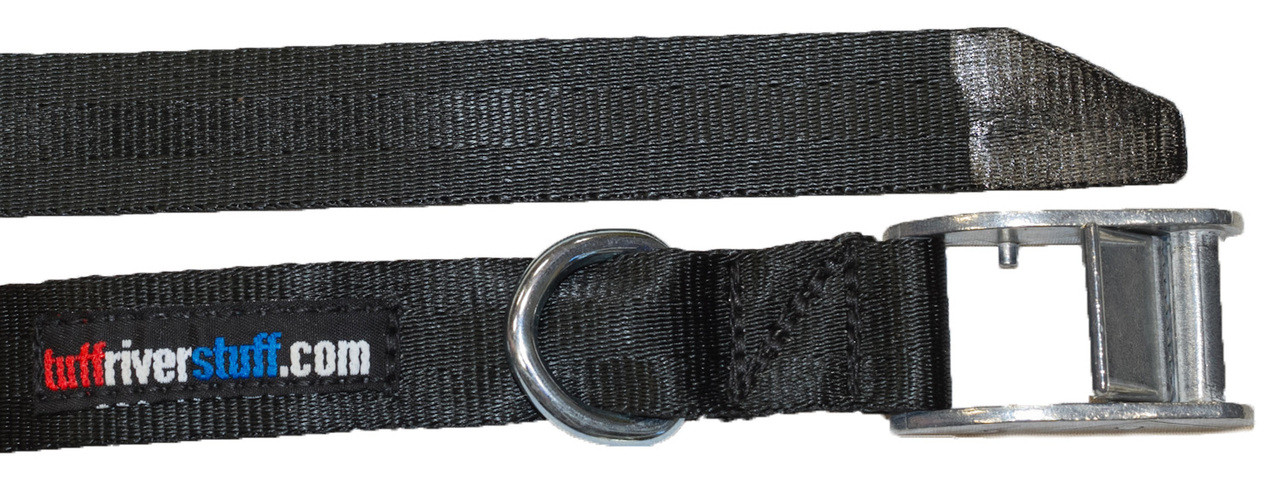 Down River Equipment Down River 1in Cam Strap 1in x 2ft::Black