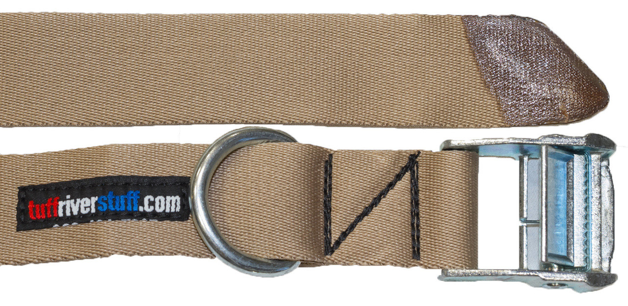 Summit River Gear Cam Buckle Straps with Nylon Webbing - Cam