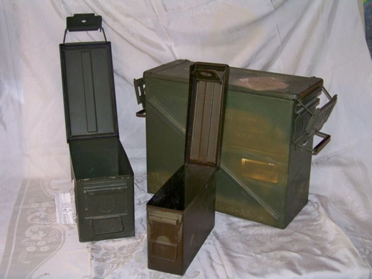  Large Military Ammo Box Watertight Camping Storage : Sports &  Outdoors