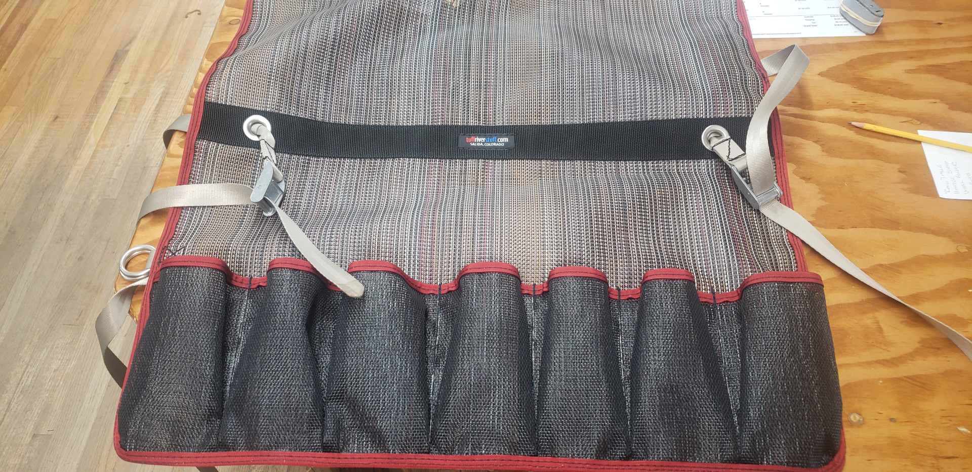 Utensil Roll Up Tuff River Stuff