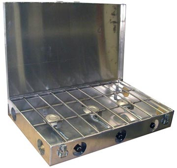 Partner Steel Two Burner 9" Cook Stove Tuff River Stuff