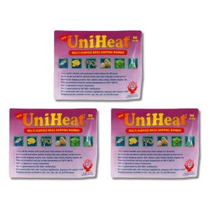 UniHeat 96 Hour Mega Shipping Warmers three pack bundle for reptiles, plants, and aquatics shipping UniHeat 96 Hour Mega Shipping Warmers three pack bundle for reptiles, plants, and aquatics shipping
