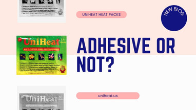 When to Use Adhesive vs Non-Adhesive Heat Packs