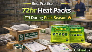 Best Practices for 72hr Heat Packs During Peak Season