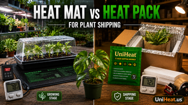 Heat Mat vs Heat Pack for Plant Shipping: Complete Grower's Guide