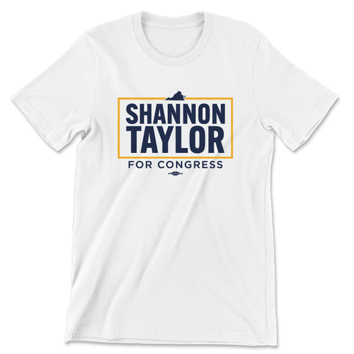 Shannon Taylor (Unisex & Women's White Tee)