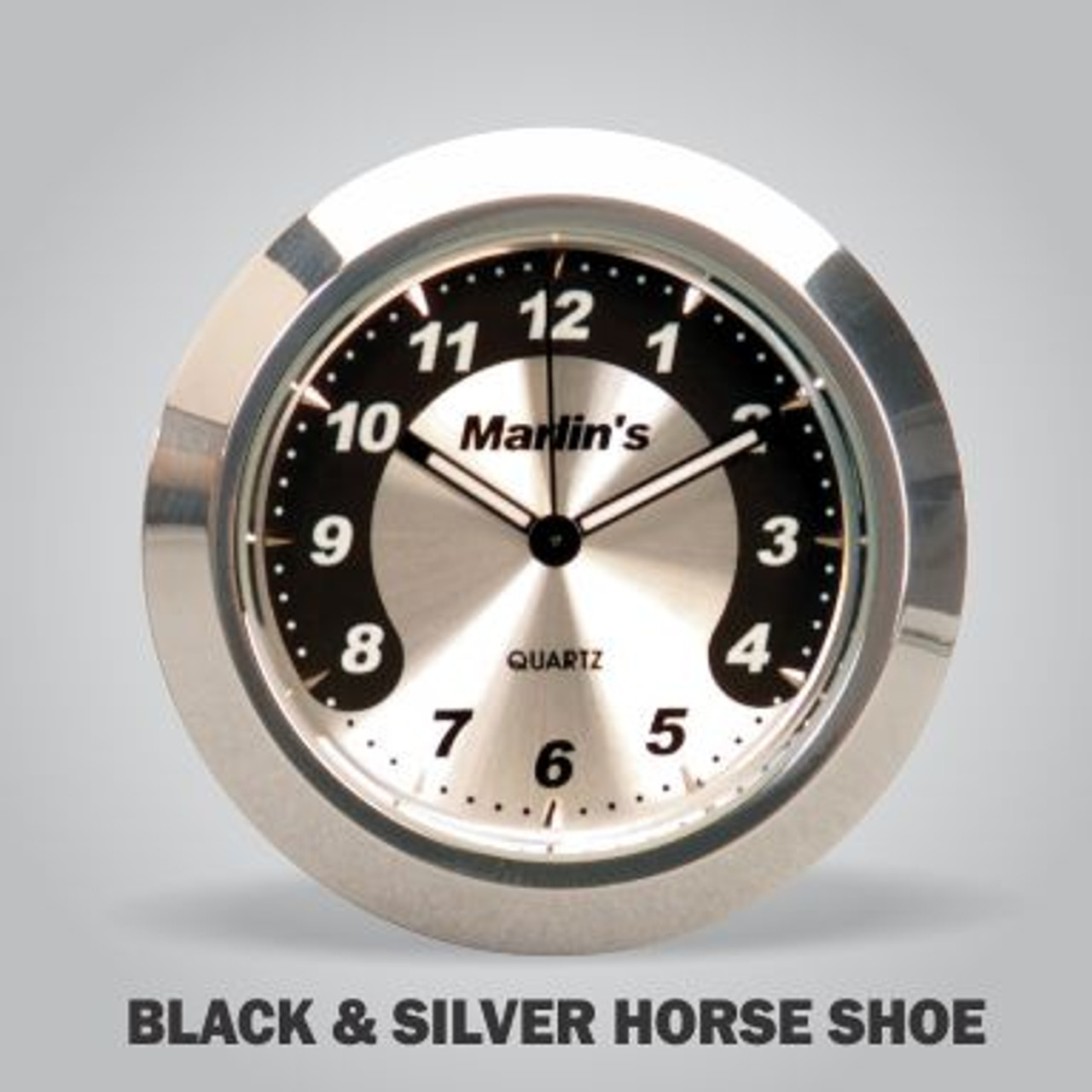 Marlin's Chrome Motorcycle Clock for Harley Davidson Road King