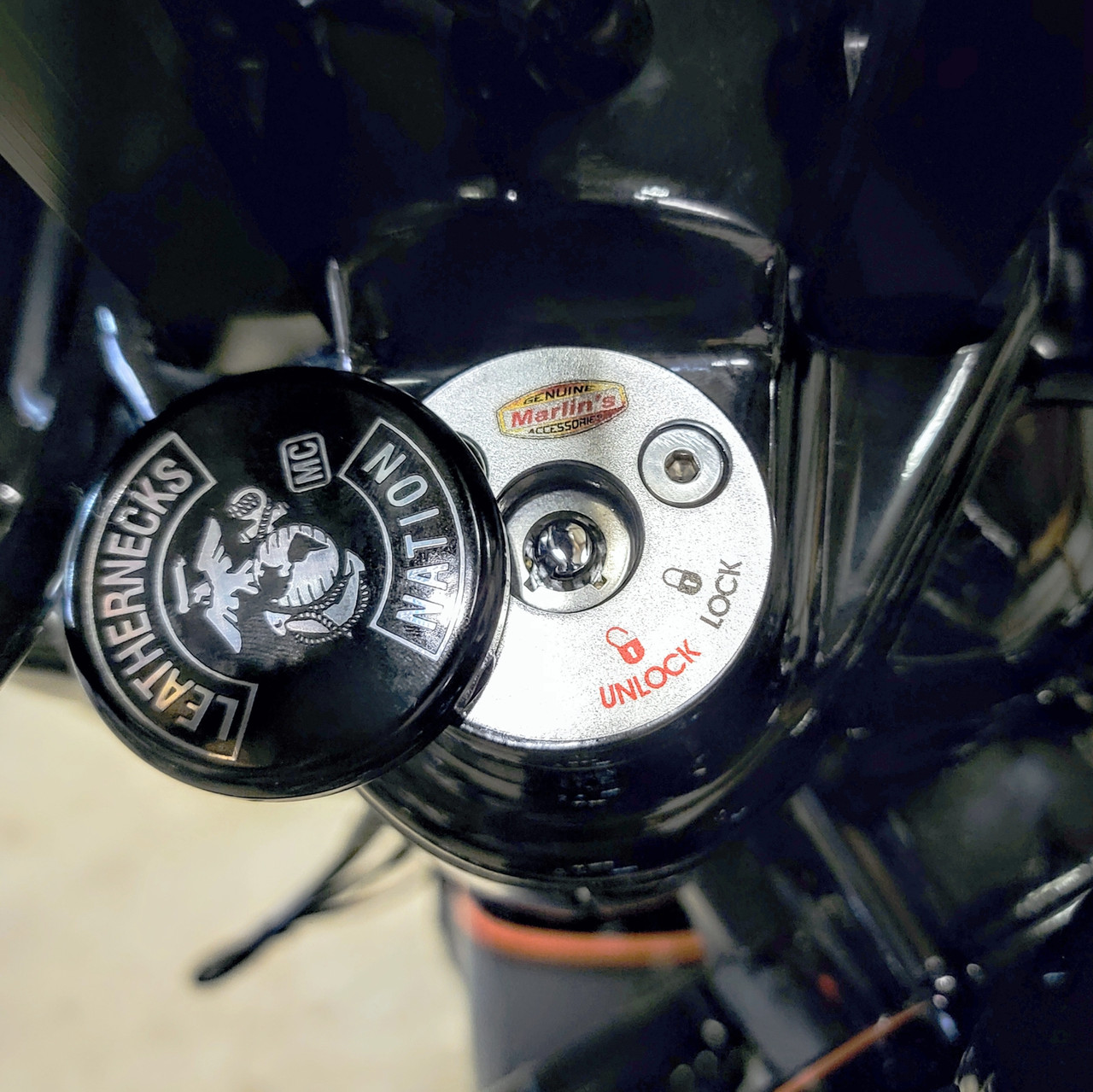 Marlin's Swivel Fork Lock Key Cover with 