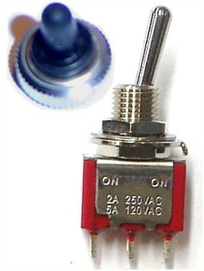 On / On Micro Toggle Switch with Weather Proof Boot for Head and/or Oil Temperature Gauge On / On Micro Toggle Switch with Weather Proof Boot for Head and/or Oil Temperature Gauge