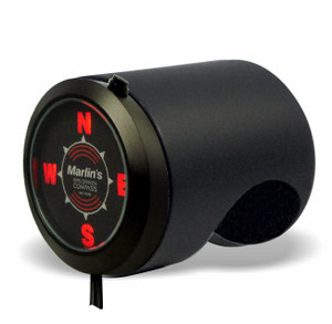 Marlin's Quest Compass in Talon Motorcycle Handlebar Mount - Satellite Driven Marlin's Quest Compass in Talon Motorcycle Handlebar Mount - Satellite Driven