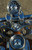 Marlin's Chrome Motorcycle Clock FSBC2 Large Billet Fork Stem Mount Fits Softails® (Does Not Fit Springers®),  ‘06 - Current and Dynas®,  Wide Glides®, FXDWG® most VRSC™ with Brushed Aluminum Thermometer (Fahrenheit Scale) Face Marlin's Chrome Motorcycle Clock FSBC2 Large Billet Fork Stem Mount Fits Softails® (Does Not Fit Springers®),  ‘06 - Current and Dynas®,  Wide Glides®, FXDWG® most VRSC™ with Brushed Aluminum Thermometer (Fahrenheit Scale) Face