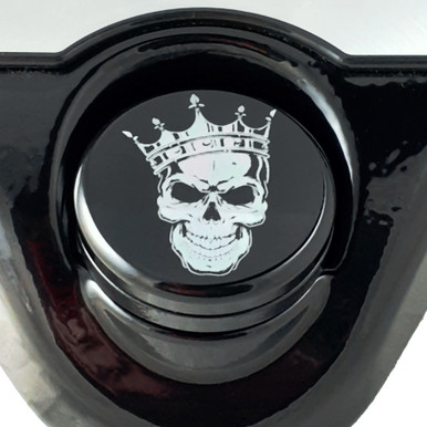 Marlin's Swivel Fork Lock Key Cover with Laser Engraved Crowned