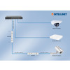 Intellinet 561952 3280 FT. Ultra Long Range Outdoor Fast Ethernet PoE+ Extender Kit Intellinet 561952 3280 FT. Ultra Long Range Outdoor Fast Ethernet PoE+ Extender Kit
