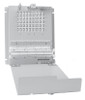25050-110-M110PC 50 Pair BET with no splice chamber; 110 termination in / out; with 230V Gas Tube protectors