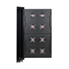 Tripplite SR24UB 24UFFD Rack Cabinet on Casters Server Enclosure for Harsh Environments