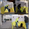 Pop Up Professional Fiber Tent 6'x6'x7' Instant Quick and Easy Tool-Free Setup Waterproof UV50+ Fiber Optic Splicing Heavy-Duty Use