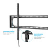 461917 Heavy-Duty Low-Profile Large-Screen Fixed TV Wall Mount for 60" to 120" Displays