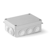 AkwaBox Junction Box ABS High Impact Platic IP55 UV Resistant Integrated Rubber Bushings 6 Sizes