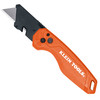 Klein 44302 Folding Utility Knife blade locks open at 135-Degree or 180-Degree