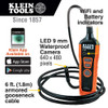 Klein ET20 WiFi Borescope Transmits Direct to Iphone