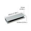 356-U11200 U Bracket for Glass Door Apllication