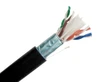 CAT6 600MHz Plenum Cable 23AWG Shielded STP 4 Pairs Wood Spool 1000'