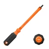 Klein Tools 32215INS 1/4-Inch Slotted Insulated Screw-Holding Screwdriver, 1000V