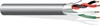 West Penn 25359B 20 AWG 4 Conductor Stranded 2 Shielded 2 Unshielded CMP Plenum Cable