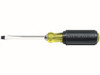 1/4" Keystone-Tip Screwdriver  4" Heavy-Duty Square-Shank