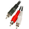 255-020 6" 2 RCA Plugs to RCA Plug Y Cable