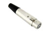 3C XLR Jack with Strain Relief Microphone