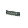 6 Fiber ST SM Adapter Panel UFE-B-06ST-C