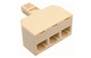 Three Way Modular Splitter 6P4C Adpater