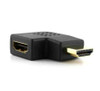 HDMI Right Angle Adapter Flat Male to Female Left Face