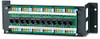 12 Port High Density Category 5E Wall Mount Patch Panel