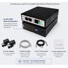LAN Ethernet Extender Over 1 Pair Telephone Wire 10/100/1000 1.8 Miles