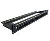 24 Port Cat 6A 1U Snap In Jack Patch Panel (610-324A)