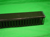 Slotted Finger Wire Duct 3" x 3" x 6'6" Includes Cover Black