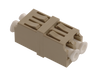 LC Fiber Optic Duplex PC MM Phos Bronze  Beige (SC Simplex footprint)