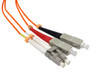 LC-SC Duplex Multi Mode 62.5/125 Fiber Optic Patch Cable