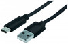 High Speed USB-C Male to USB A Male 3'