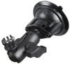 RAM Twist Lock Suction Cup Mount, Short Double Socket Arm & 1" Diameter Ball with Custom GoPro® Hero Adapter RAM Twist Lock Suction Cup Mount, Short Double Socket Arm & 1" Diameter Ball with Custom GoPro® Hero Adapter